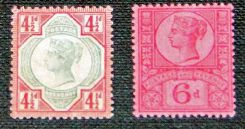 1887 6d jubilee - qv,