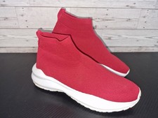 Zara Red Hi-Top Sock-Style