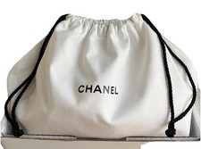 Chanel Drawstring Cotton Bag