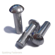 ALUMINUM SOLID ROUND HEAD HAMMER DRIVE RIVETS 2MM 2.5MM 3MM 4MM 5MM 6MM 8MM 10MM