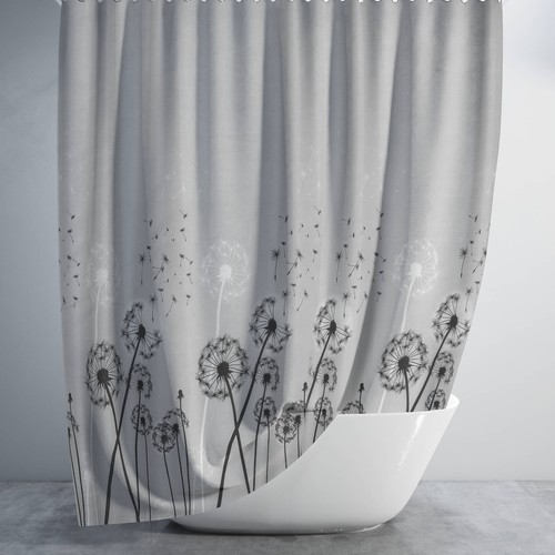 Bathroom fabric shower - shower, curtain