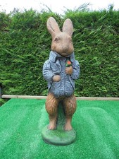 Peter Rabbit concrete garden