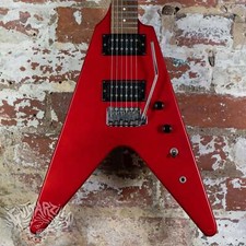 Fernandes The Function Flying V BSV-55 1980's Red Sparkle MIJ Japan