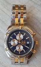 Aston Gerard Mens watch, Chronograph, Model No 130939KM. S/S & gold colours.