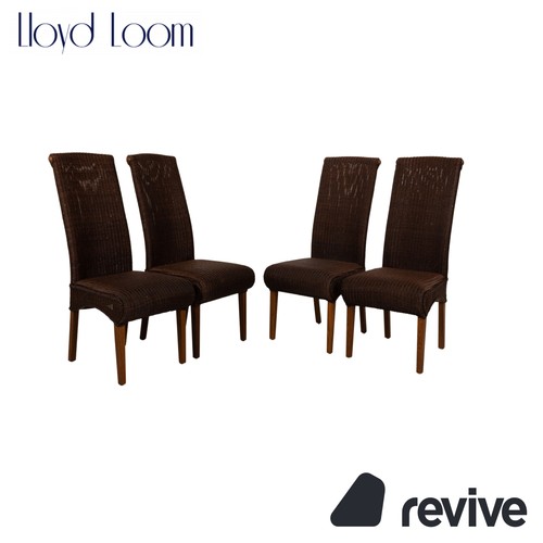 Piece lloyd loom wooden - 4-piece,