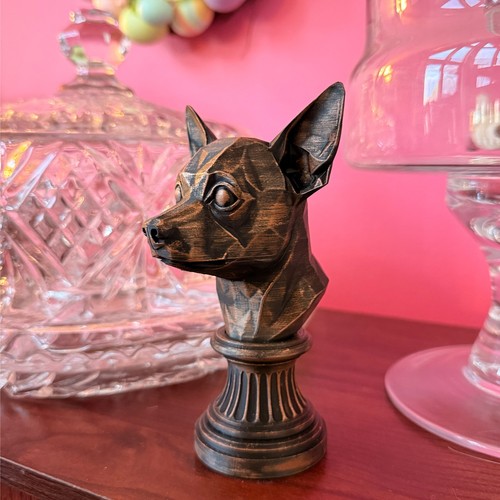 Chihuahua bust weighted hand - bust,,