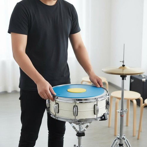 Drum and cymbal mute - drum,