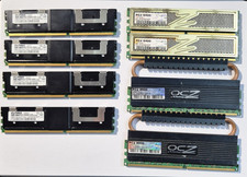 RAM joblot - 8 x PC2 5300 ddr2 4gb plus others