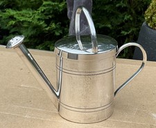 Novelty Vintage Kenneth Turner London Silver Plated Watering Can