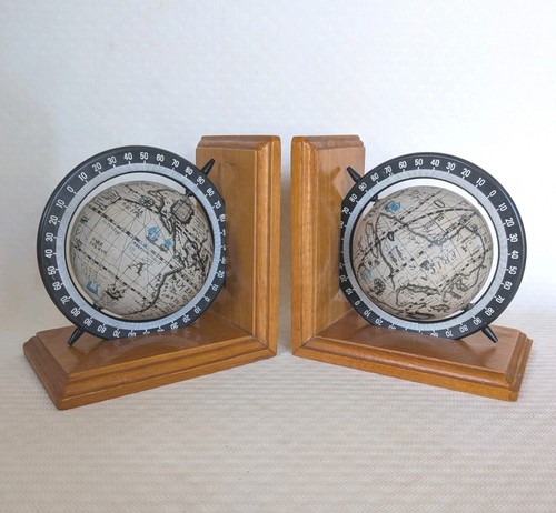 Vintage old world globe - old,