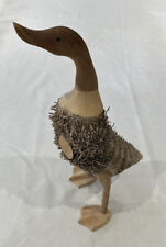 LARGE 46cm RUFFLE FEATHER DUCK