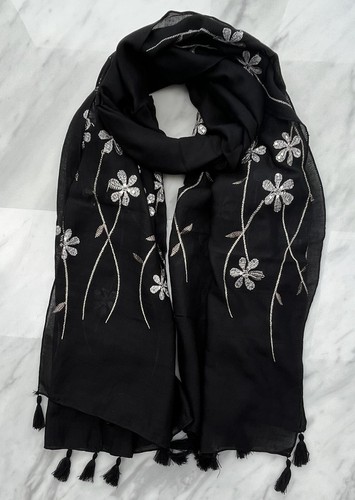 Embroidered floral with - floral,