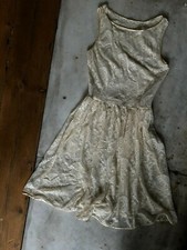 American Apparel Cream Lace over dress Knee length XS 