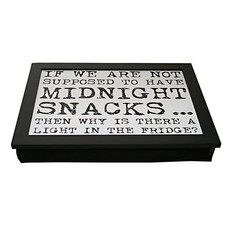 Vintage Quote Lap Tray ~ 43X32 Black Laptray With A Bean Bag Base