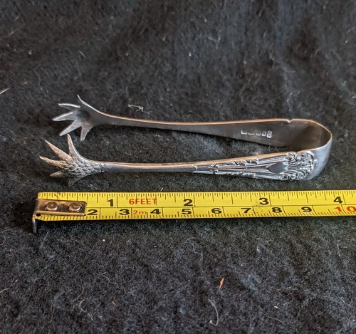 Vintage sugar tongs claw - vintage,