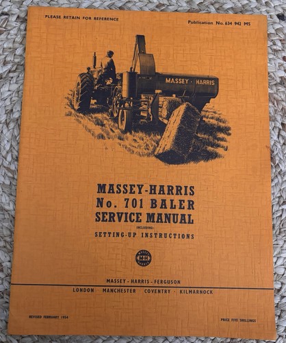 Massey harris 701 - massey-harris, no.