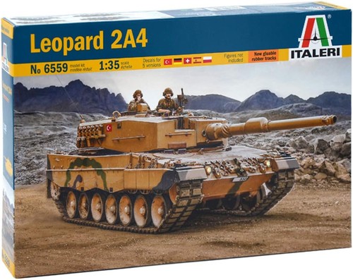 Italeri 6559 leopard - italeri, 2a4