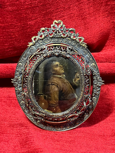 Miniature 19c portrait - miniature,