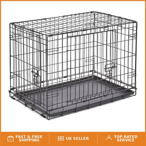 Inch double door dog - double, crate