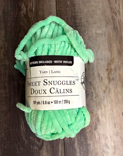 Sweet snuggles mint - mint, chenille