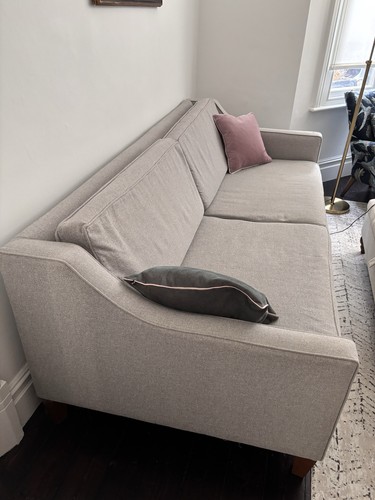 Grey sofa from west elm - from,