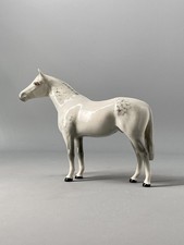 Beswick Thoroughbred Stallion Small Horse In Dapple Grey No 1992 - 14cm