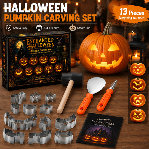 Pumpkin carving set 430 - set,