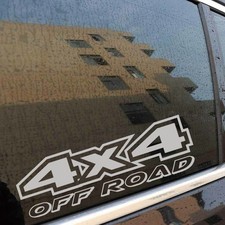 5PCS 4X4 Off-road 4WD Reflective Stickers Car Body Graphics Decals Accessories