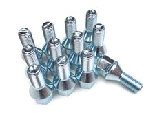 12 Wheel Bolts Nut Lug Fit Citroen C1 Peugeot 107 Toyota Aygo STEEL ONLY PE1657*