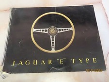 Jaguar E TYPE sales brochure
