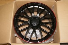 TUV JWL VIA Model 842 Alloy Wheel Black Red Lip ,Size 20x9.5 ,Offset 44,Hub 66.6