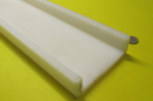 Uhmw white channel wall - u,
