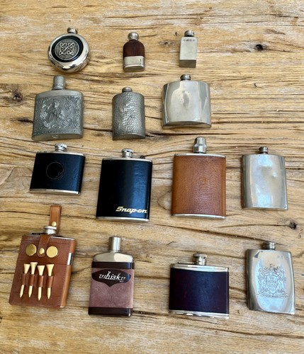 Hip flasks vintage - hip,