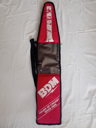 Used bdm padded cricket bat - used,