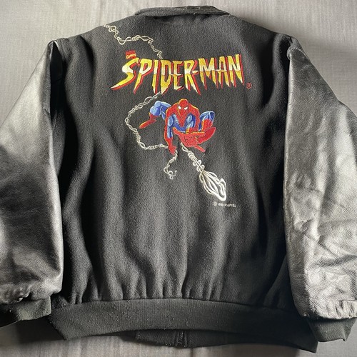 Vintage spiderman jacket - spiderman,