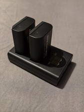 K&F Concept 2Pack DMW-BLK22 Battery and Slot Charger Set for Panasonic Lumix GH6