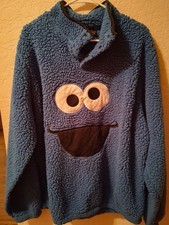 Cookie Monster Blue Size Xl