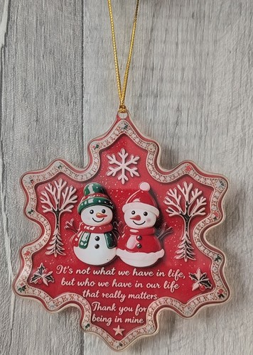 Acrylic friendship christmas - friendship,