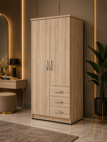 Door combi wardrobe with - 2,