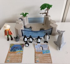 Playmobil penguin enclosure