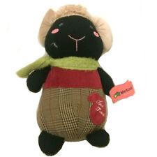 11.8" Adorable Cute Kids Black Dressed Sheep Stuffed Animal Plush Soft Toy Doll