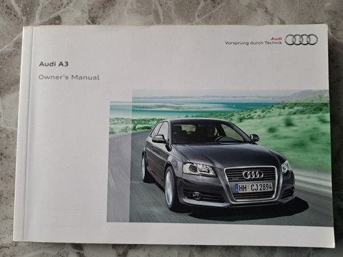 Genuine audi owners manual - audi,