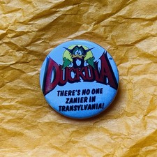 Count Duckula Repro 25mm Pin