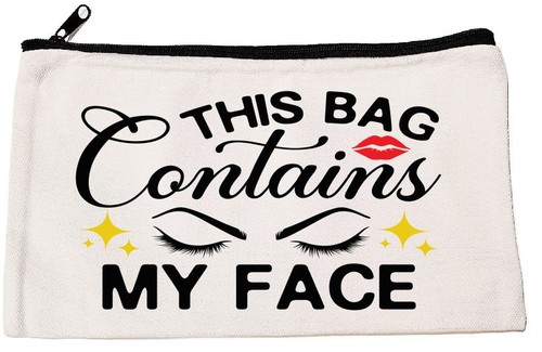 Canvas zipper bag - canvas,