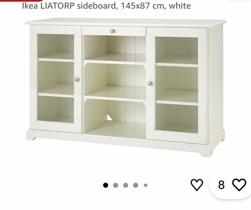 Ikea liatorp sideboard white - ikea,