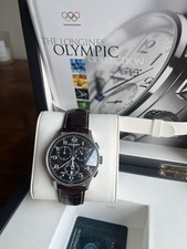 Longines men’s olymoc collection chronograph watch