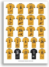 Wolves 2025-2026 Signed Team