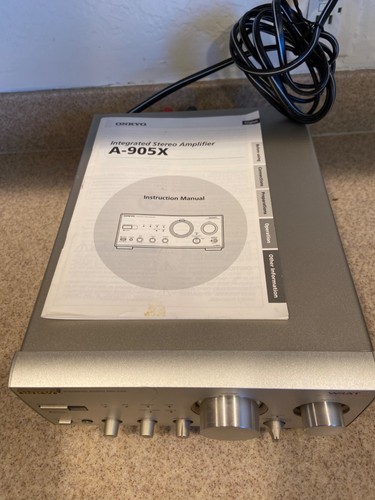 Onkyo 905x stereo amplifier - a-905x,