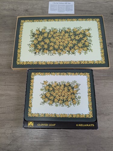 Vintage retro clover - clover, leaf