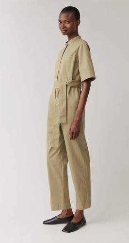 Cos tan cotton blend workwear - cotton,